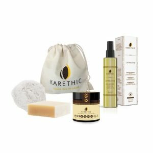 Kit zéro déchet cheveux corps karité bio Karethic